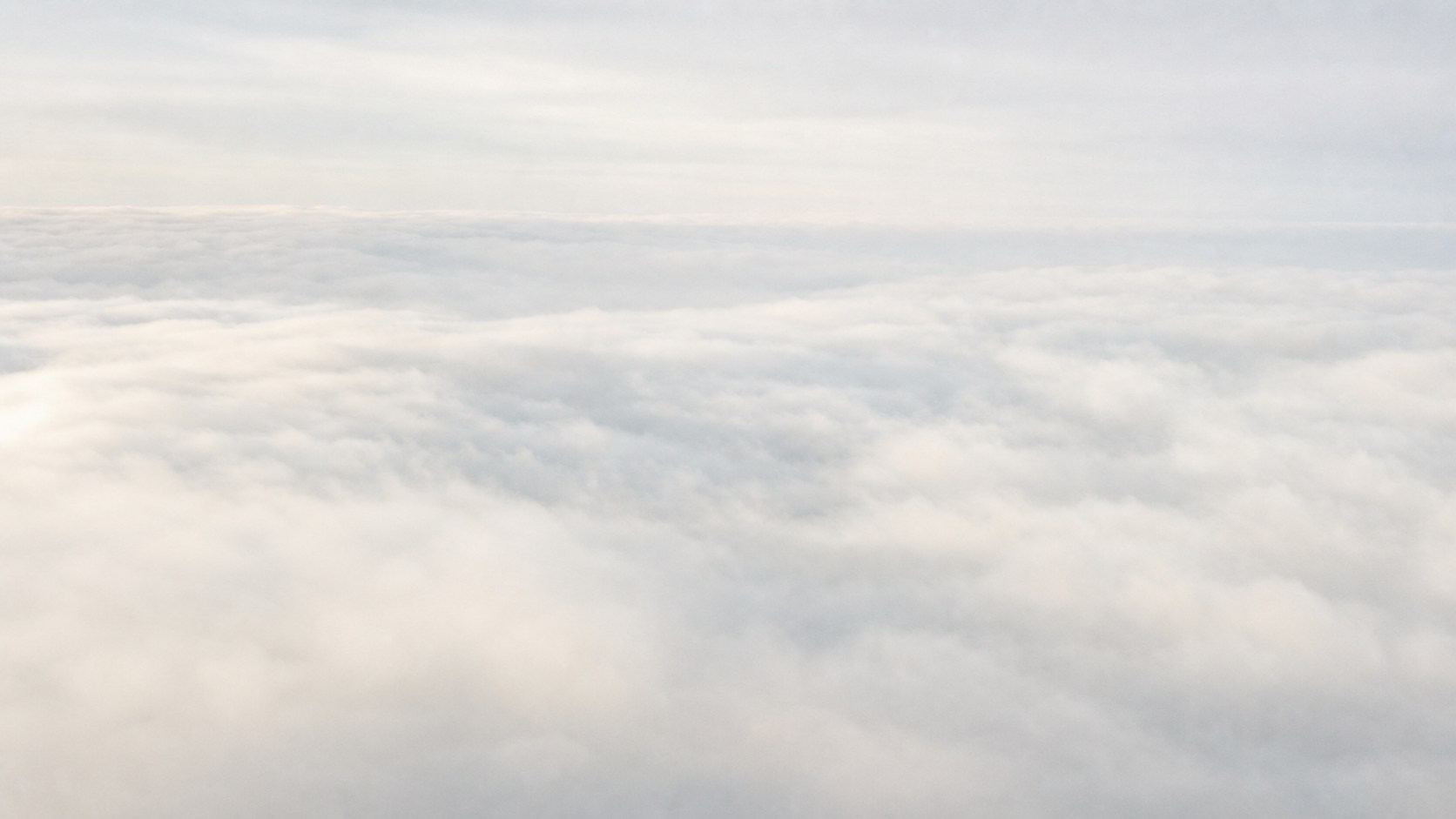 Soft morning cloudscape